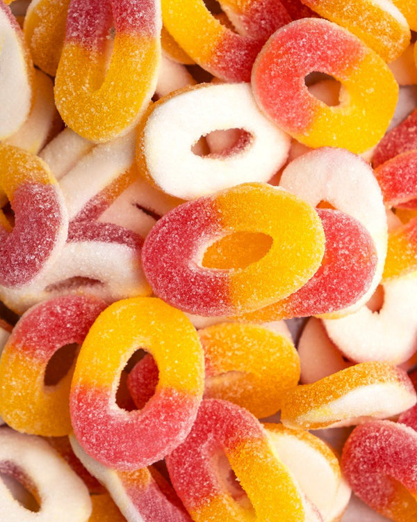 Peach rings (500g)