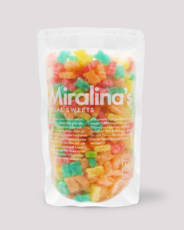 Candied gummy bears (vegan) (500g)
